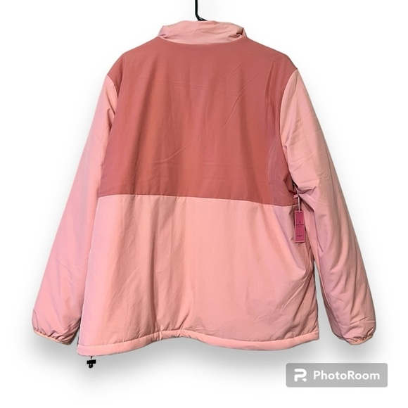 Simply Southern size XL 1/4 snap pink pullover two toned chest panel draw string - Picture 3 of 15